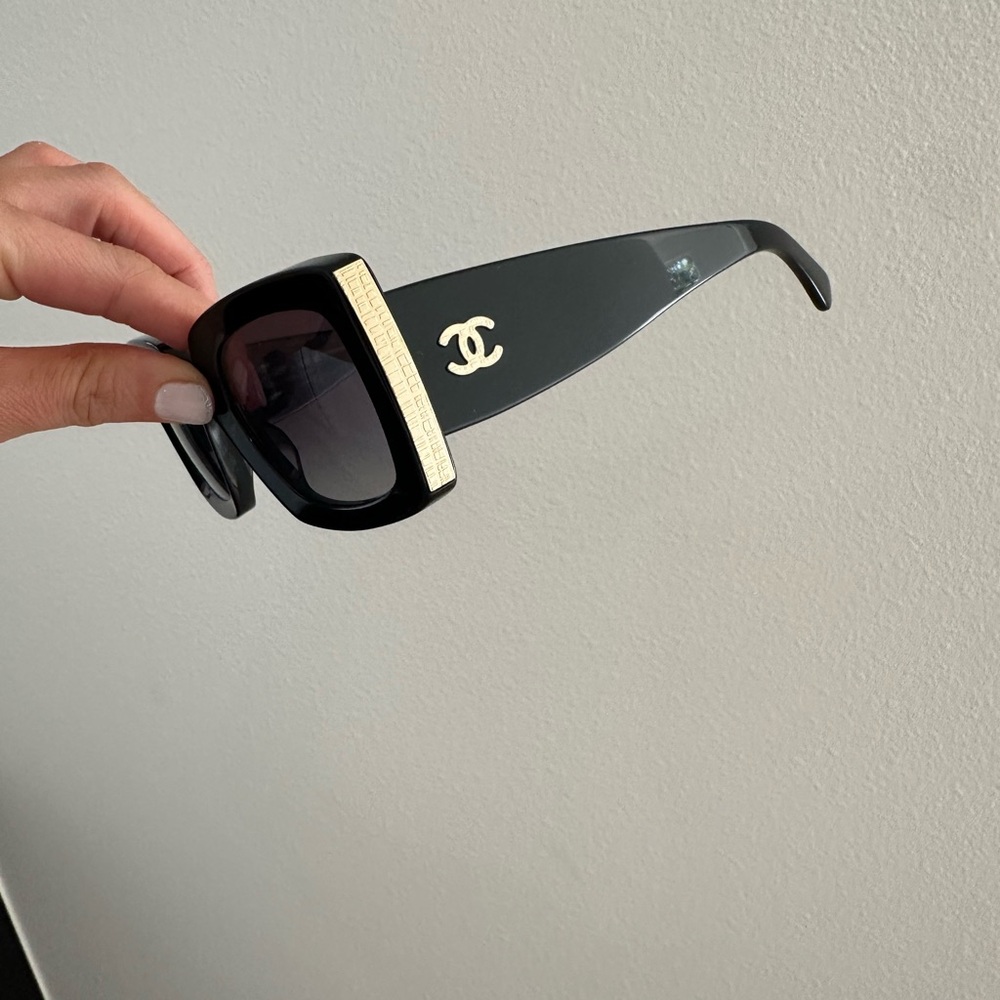 Chanel Black Sunglasses